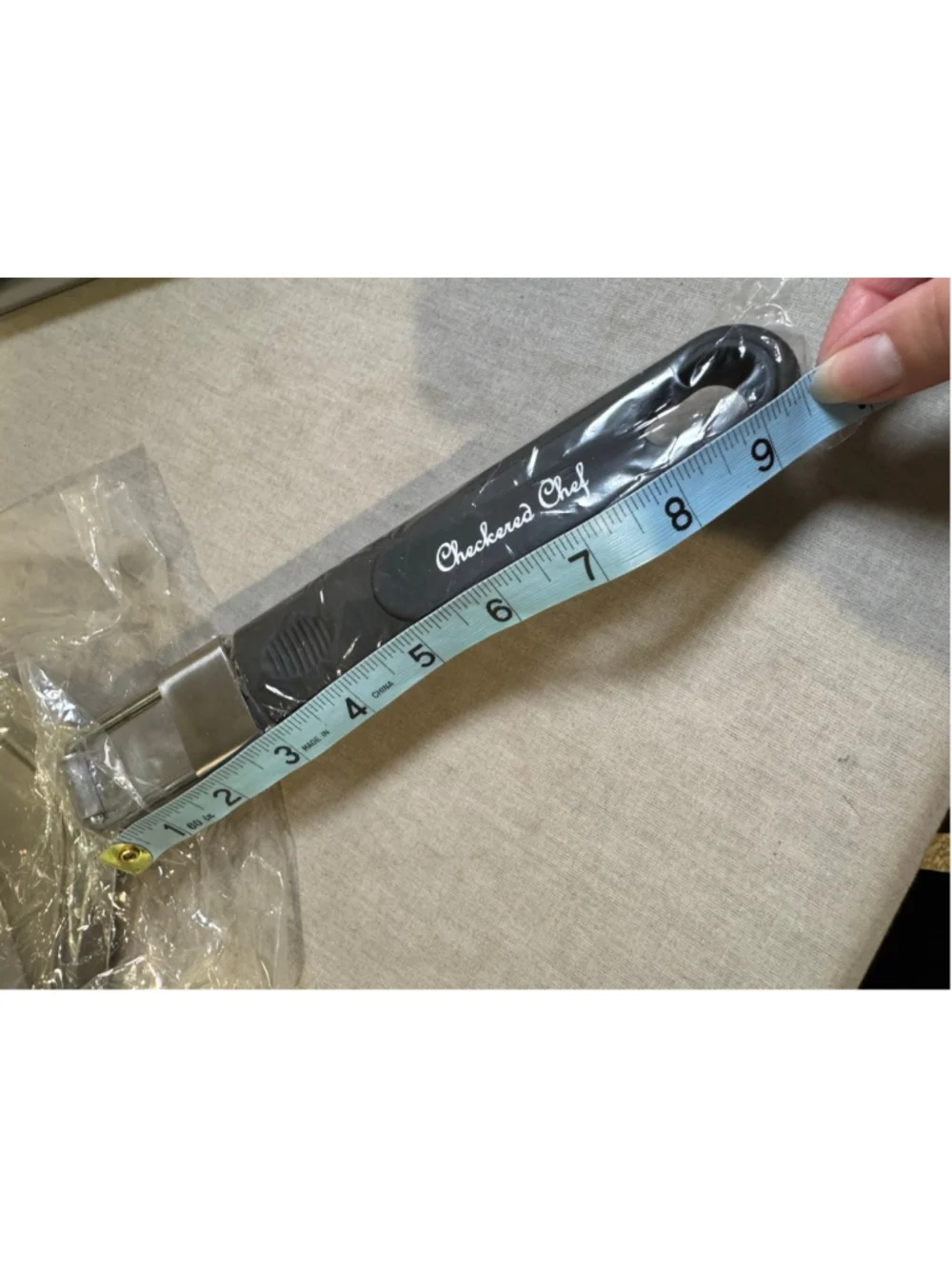 Checkered Chef Silver and Black Pizza Peel/Spatula & Cutter and Peel Set